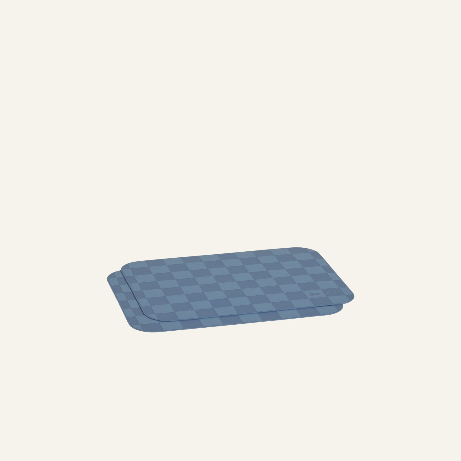 Blue Mini Oven Mats